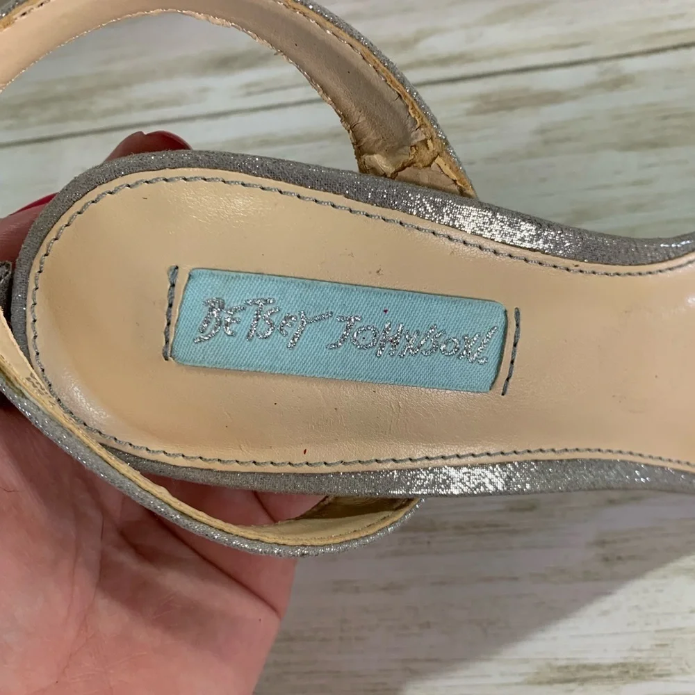 Betsey Johnson beautiful silver